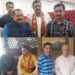 Mohammad Amin Shah met Ravendra Raina,Ashok koul and Dr Jitendar Singh at Jammu. BJP J&K to conduct outreach programs on the successful completion of nine years in governance