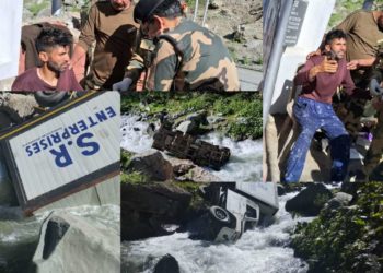 ONE MORE VEHICLE MET WITH AN ACCIDENT NEAR 27 BN BSF CAMPUS