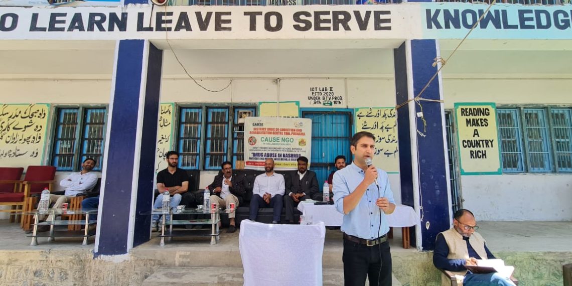 CAUSE – GHSS, Satoora  hold awareness session at Tral 