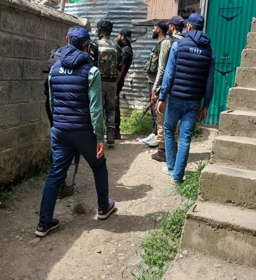 SIU Kulgam executed proclamations against 05 active militants