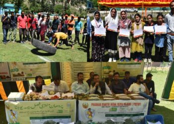 Rural Games and Mini Marathon held in run up to Tithwal Day 