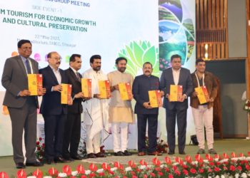 Union Ministers Dr. Jitendra Singh and G. Kishan Reddy addresses side event on ‘Film Tourism for Economic Growth and Cultural Preservation’ during 3rd Tourism Working Group Meeting at Srinagar