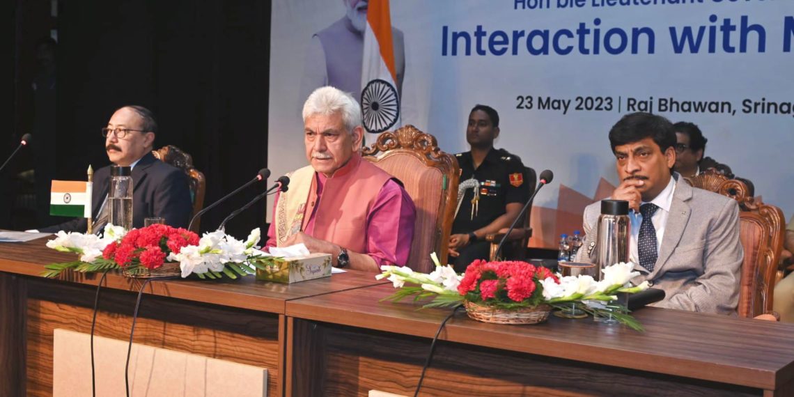 Kashmir no more the land of Hartals, school closures, separatist activities: LG Manoj Sinha