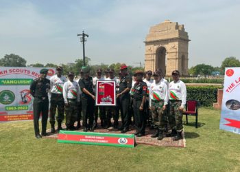 VANQUISH : BIKE EXPEDITION BY LADAKH SCOUTS REGEMENTAL CENTRE  