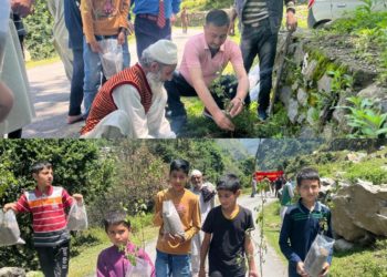 WORLD ENVIRONMENT DAY CELEBRATED AT TITHWAL 
