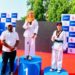 Karnah girl bags gold medal in  National Taekwondo championship in Delhi