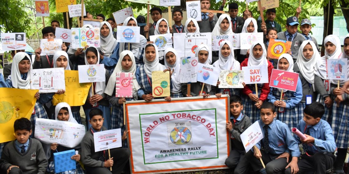 WORLD NO TOBACCO DAY- AWARENESS RALLY AND ESSAY WRITING COMPETITION