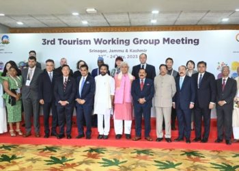Lt Governor Addressed G20 Tourism Working Group Summit