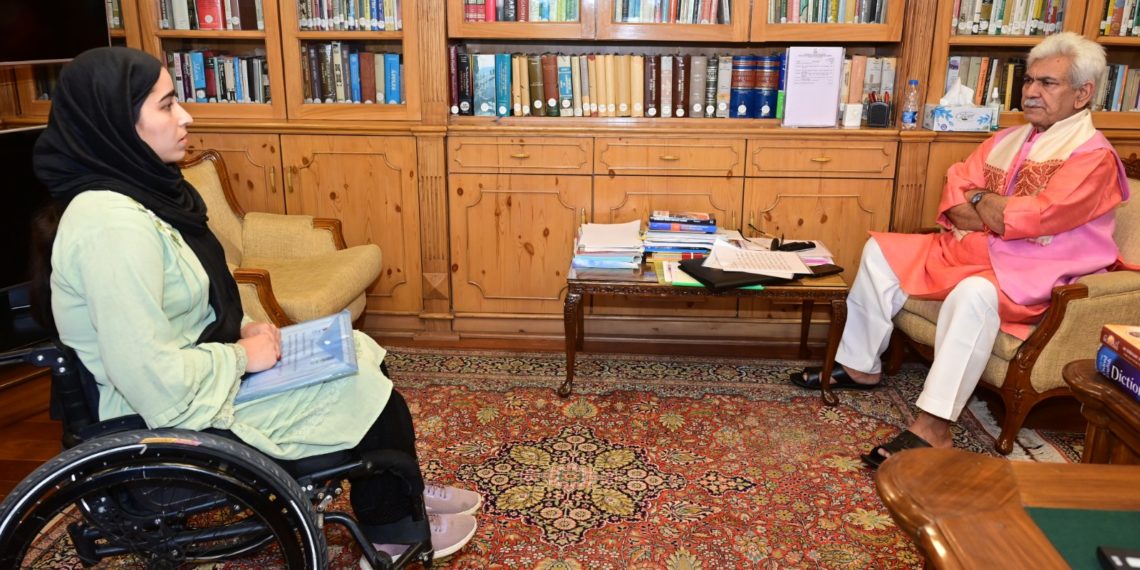 International Wheelchair Basketball Player calls on Lt Governor
