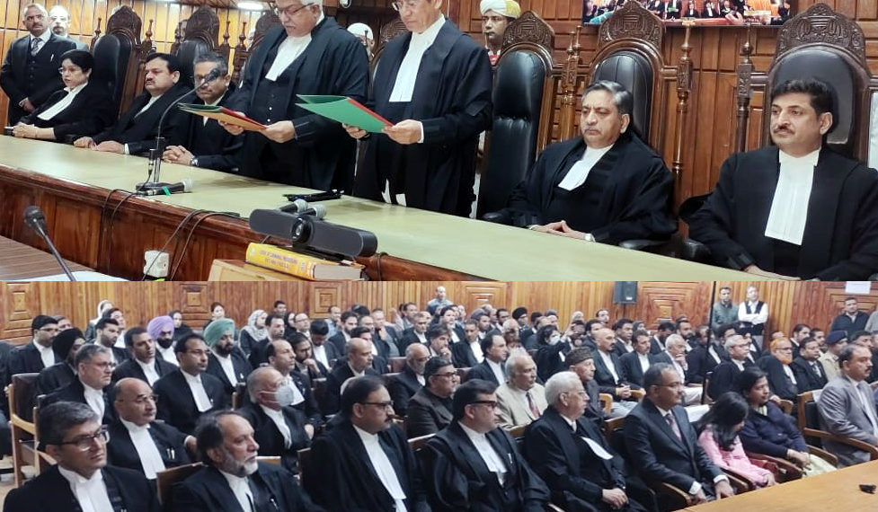 Chief Justice administers oath of office to Justice Sreedharan