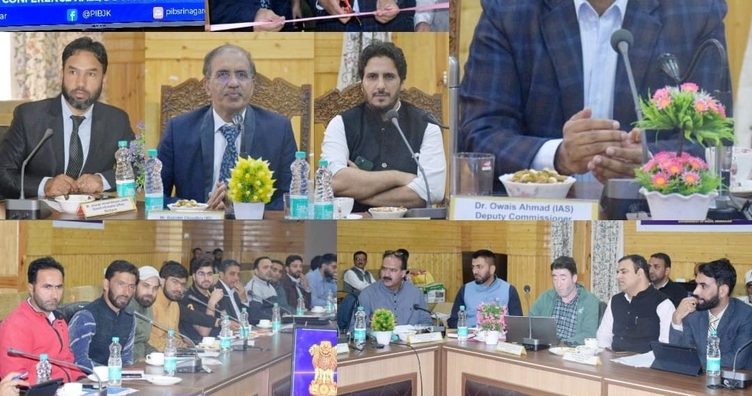 PIB Srinagar organizes Media Workshop ‘Vartalap’ at Bandipora