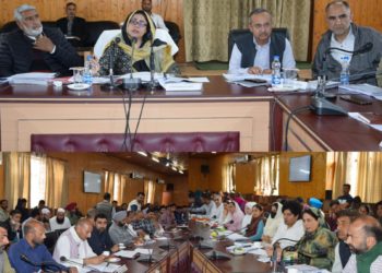 Safeena Beigh chairs Officers meet; reviews Capex Budget 2022-23 