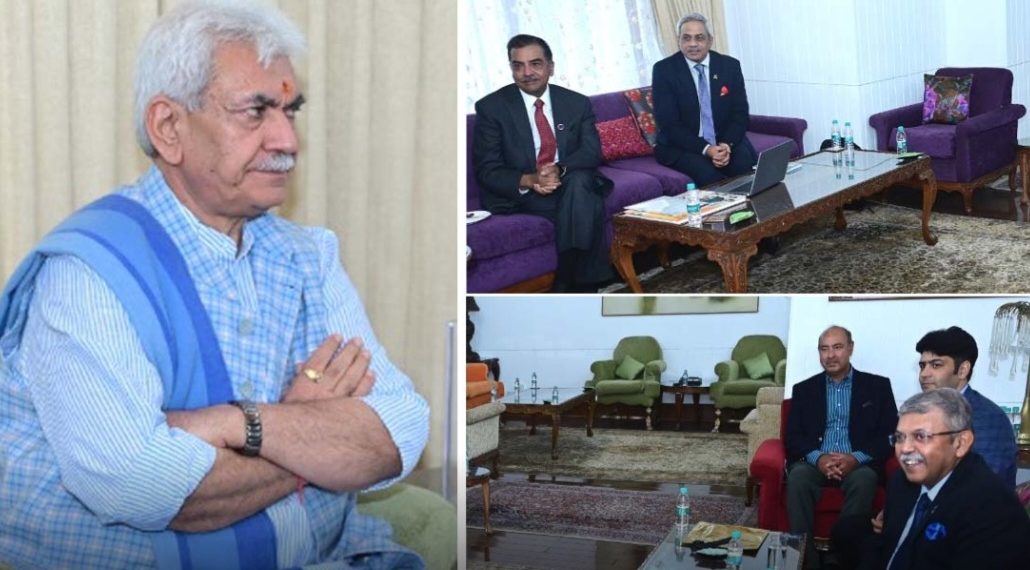 PHDCCI Delegation Calls On LG Manoj Sinha