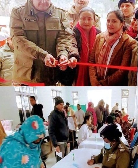 76 Battalion: CRPF organises free health camp for civilians at Village- Raipur