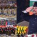 Advisor Bhatnagar unfurls National Flag at Bakshi Stadium, Srinagar on Republic Day