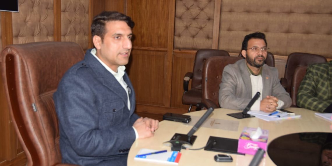 Aijaz Asad reviews working of PD&MD, Economics & Statistics deptt