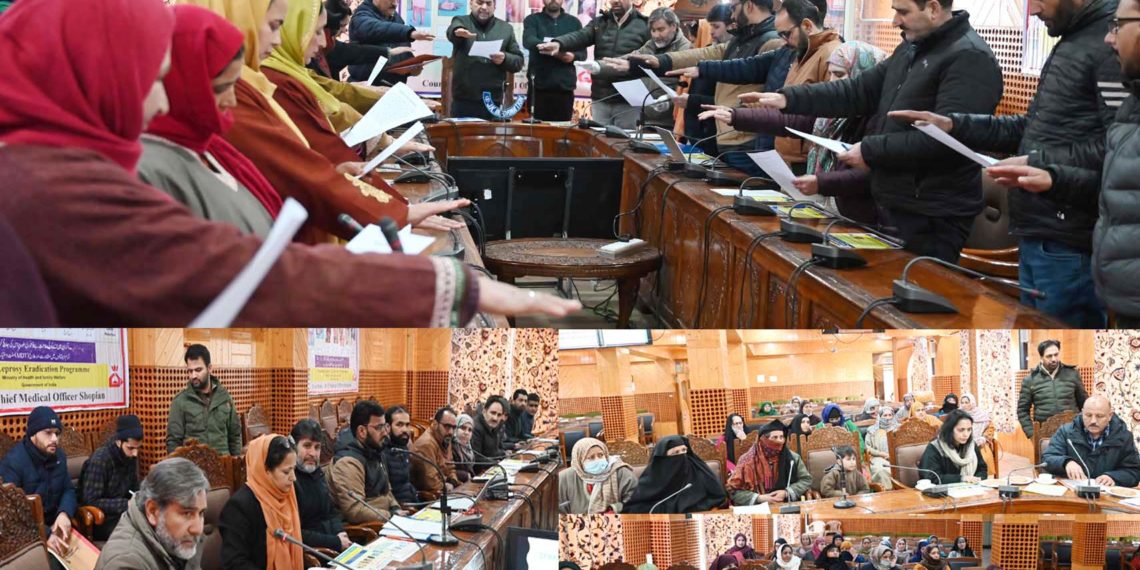 Anti Leprosy Day: Sparsh Leprosy Awareness programme under NLEP held at Shopian