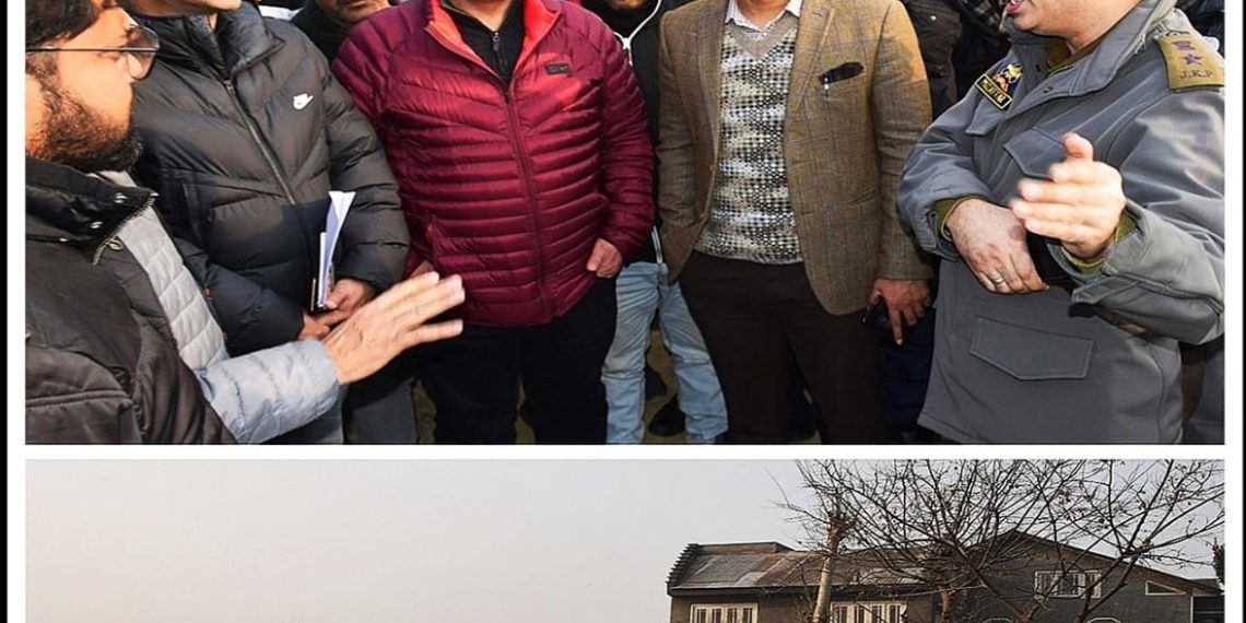 Barzulla Bund Road completed timely; Div Com congratulates concerned Departments