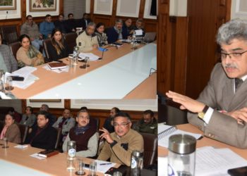 CS takes overview of the IT initiative ‘J&K Gati Shakti’ to be developed by BISAG