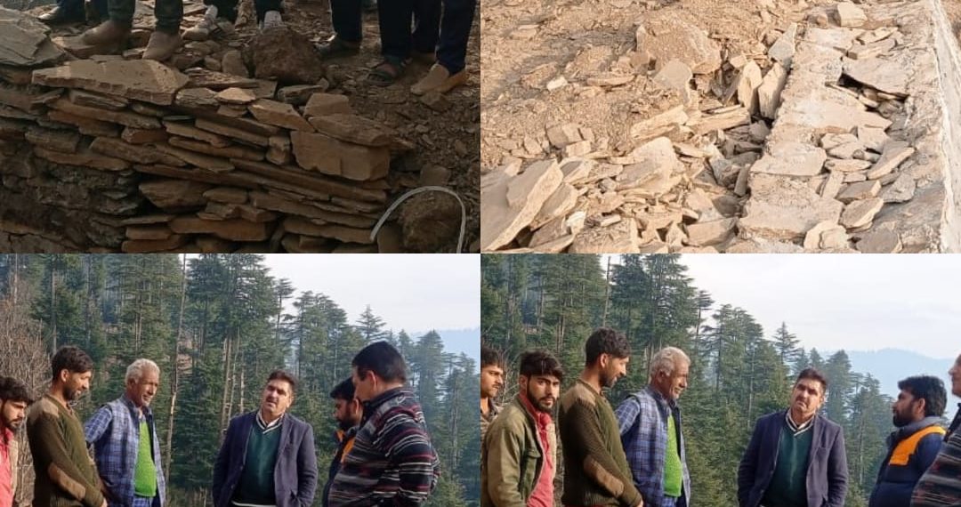 Chairman DDC inspects NABARD funded Road Project in Thuba Village
