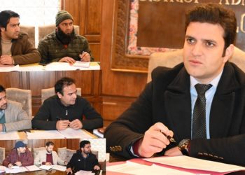 DC/ DPEO Kulgam reviews preparedness for smooth conduct of Revision of Panchayat Electoral Roll