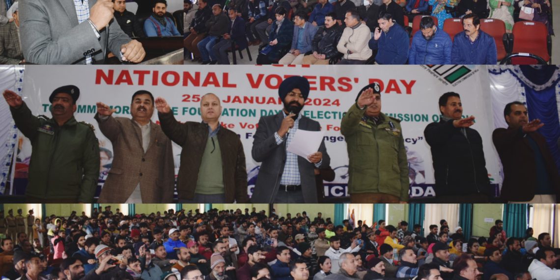 Spirited events mark celebration of National Voters’ Day across Jammu Division