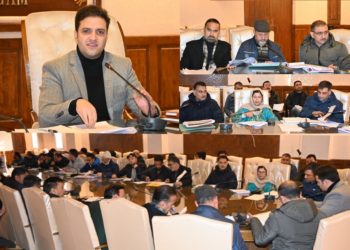 DC Kulgam reviews progress of developmental works of R&B Sector