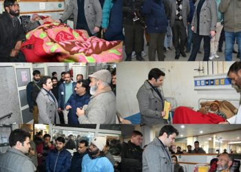DC Kulgam visits Distt Hospital; takes stock of patient care