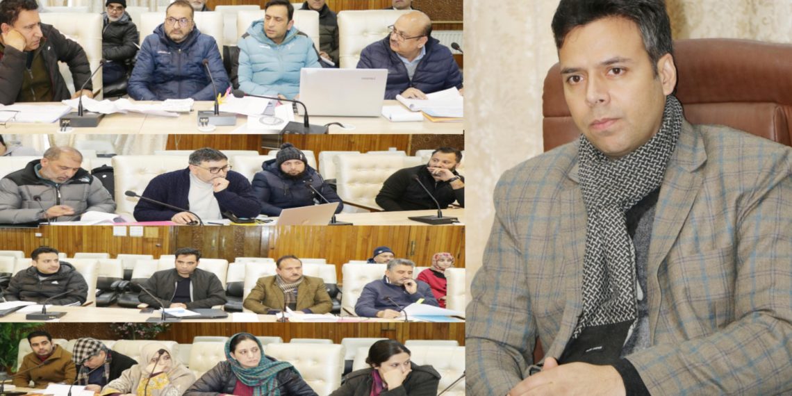 DC Srinagar chairs NCORD meeting on Prevention of Drug Abuse & Narcotics Trade