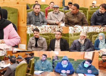 DDC Chairperson, Shopian holds council meeting