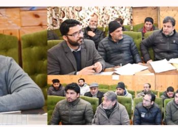 DDC Shopian reviews progress on RIDF projects of NABARD