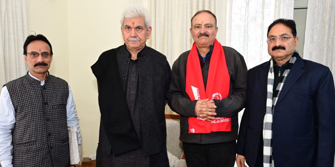 Delegation of Martand Trust, Social Activist call on Lt Governor