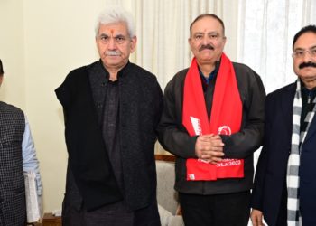 Delegation of Martand Trust, Social Activist call on Lt Governor