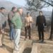 Director Command Area Development Jammu conducts field inspection of OFD works in  Panthal area of Reasi District