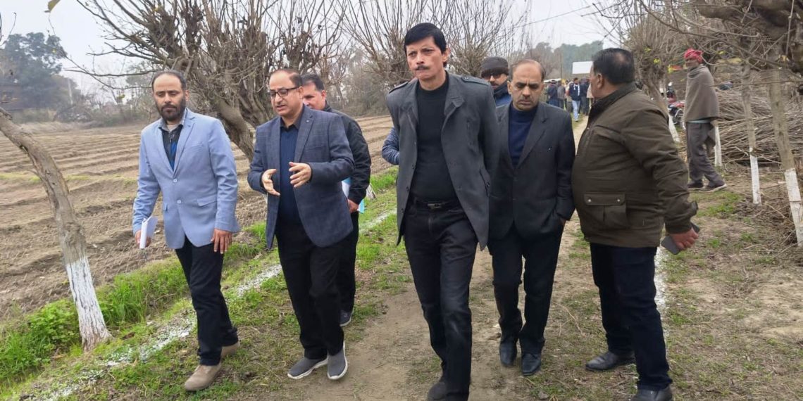 Director Sericulture launches Mulberry Plantation Drive in Jammu Division from District Kathua