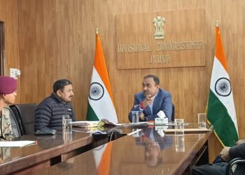 Div Com Jammu chairs meeting of Experts Committee on Road safety constituted by High Court