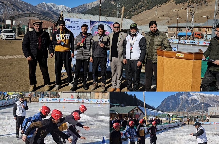 First ever Ice Skating camp concludes at Sonamarg
