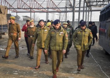 SSP Baramulla Sh Amod Ashok Nagpure-IPS conducted inspection of Monday Parade and took stock of functioning of units at DPL Baramulla