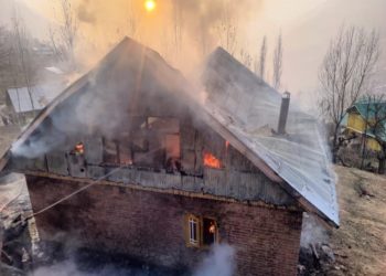 House gutted in fire mishap in Ganderbal village