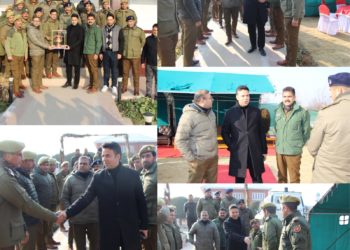District Police Kulgam accord warm farewell to outgoing DC Kulgam