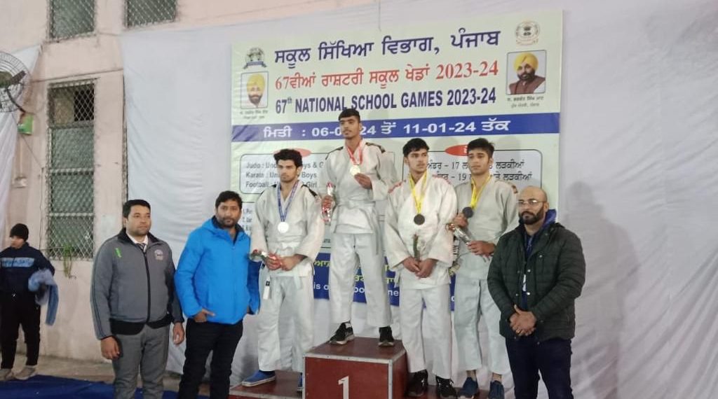 Vipul Sharma Wins Silver Medal in Judo