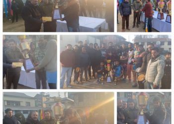 Rangle Level Volleyball tournament organised by J&K Police, concludes in Anantnag