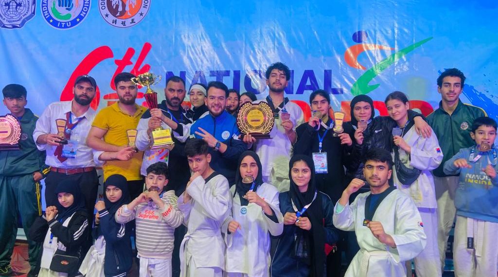 Triumphant Victory for J&K Taekwondo Union: Clinches 19 Medals at 6th National Taekwondo Championship in Odisha