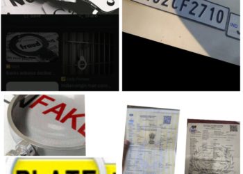 Traffic Police Rural Kashmir Seizes 2 Vehicles for Fake Registration; Urges Legal Owners To Promptly Report Doubtful Online Challan Messages