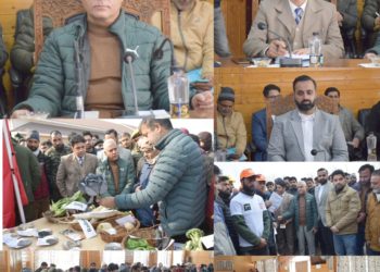 VBSY: Commissioner Food & Drug Department J&K presides over awareness program at Sumbal Bandipora.