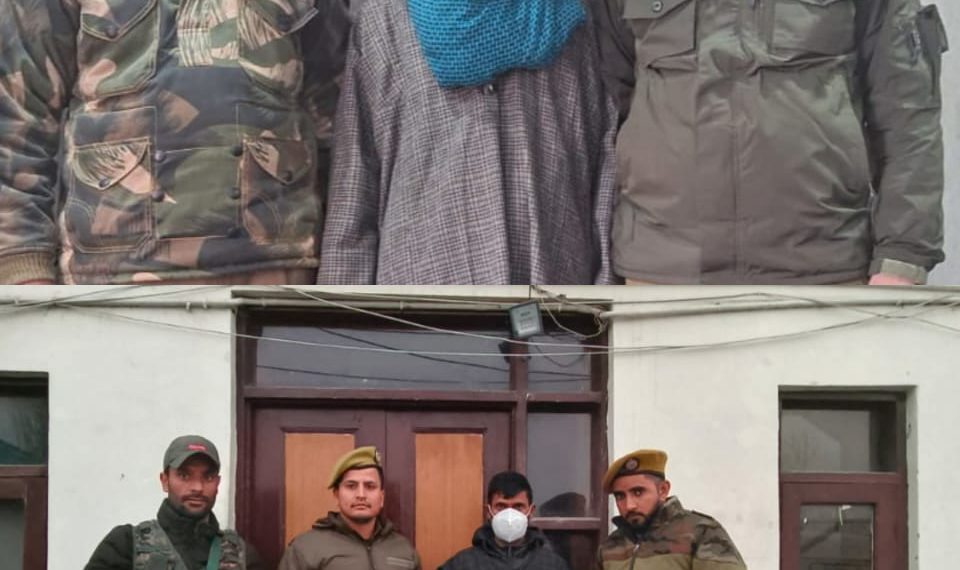 Police arrests 2 drug peddlers in Baramulla; Contraband substances recovered