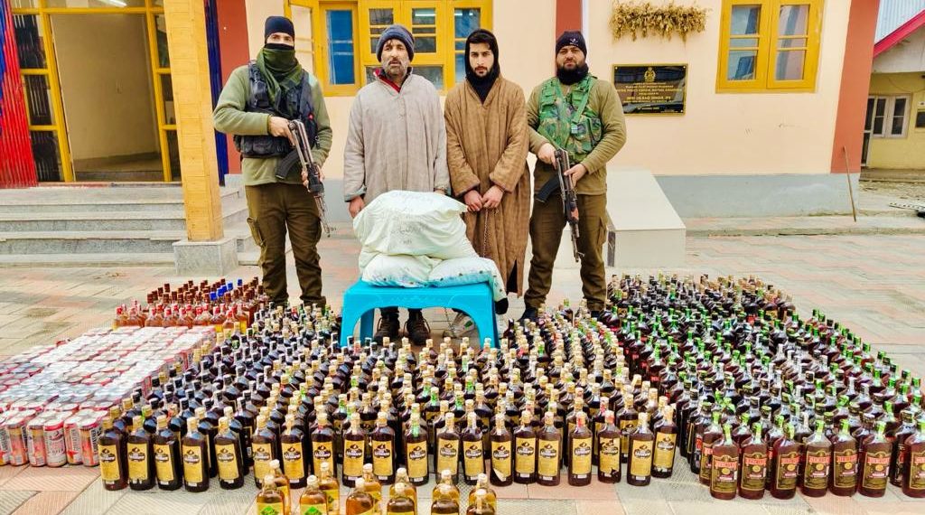 Anantnag Police recovered huge consignment of Contraband substance. Case Registered