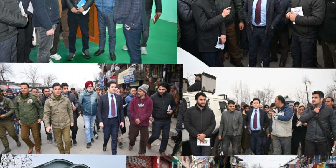 DC conducts extensive tour of Kulgam Town