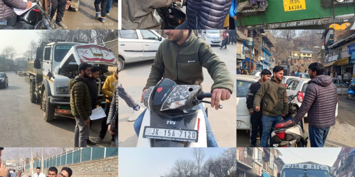 Bandipora  Administration  Launches Aggressive Campaign to Defeat Traffic Mess in Market areas