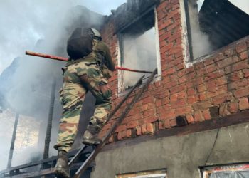 Sedhow Army Camp’s Swift Response Prevents Tragedy: Massive Fire in Shopian District Quickly Controlled